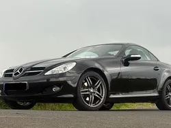 Schwarz Gebraucht 2008 Mercedes SLK200 Cabrio | 7.777 € (Guter Preis)
