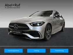 Silber Gebraucht 2024 Mercedes C220 AMG Limousine | 41.987 € (Guter Preis)