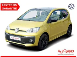 Honey yellow met. (metallic) Gebraucht 2019 VW up! R-line Kleinwagen | 13.990 € (Etwas zu teuer)