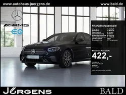 Schwarz black Gebraucht 2022 Mercedes E300 AMG Limousine | 44.490 € (Etwas zu teuer)