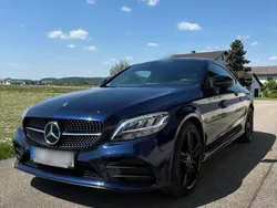 Blau Gebraucht 2019 Mercedes C180 AMG Coupé | 22.990 € (Superpreis)
