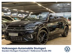 Schwarz Gebraucht 2024 VW T-Roc Cabriolet R-line Cabrio | 37.430 € (Etwas zu teuer)