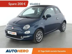 Blau Gebraucht 2020 Fiat 500C Star Cabrio | 15.480 € (Etwas zu teuer)