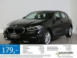 Schwarz uni Gebraucht 2023 BMW 118 Advantage Kleinwagen | 21.810 € (Guter Preis)