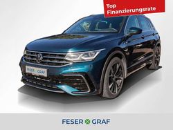 Nightshade blue metallic Gebraucht 2022 VW Tiguan R-line SUV | 35.940 € (Fairer Preis)