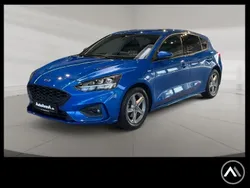 Blau Gebraucht 2021 Ford Focus ST-Line Limousine | 14.398 € (Fairer Preis)
