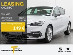 Weiß Gebraucht 2024 Seat Leon FR Limousine | 26.140 € (Guter Preis)