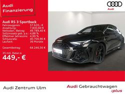 Mythosschwarz metallic (metallic) Gebraucht 2023 Audi RS3 Sportback Sport Kleinwagen | 57.620 € (Superpreis)