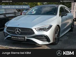Lack hightechsilber Gebraucht 2024 Mercedes CLA200 AMG Kombi | 41.790 €