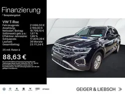 Schwarz Gebraucht 2024 VW T-Roc Life SUV | 21.999 € (Guter Preis)