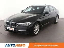 Schwarz ii/bonnet fluid black Gebraucht 2019 BMW 530e Limousine | 25.990 €