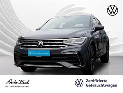 Grau (delfingrau metallic) Gebraucht 2021 VW Tiguan R-line SUV | 34.640 € (Fairer Preis)