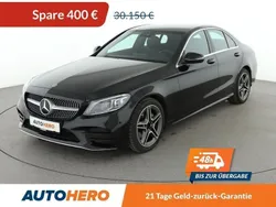 Schwarz Gebraucht 2019 Mercedes C220 AMG line Limousine | 29.750 € (Fairer Preis)