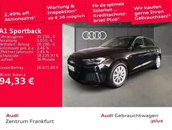 Schwarz Gebraucht 2024 Audi A1 Sportback Advanced Kleinwagen | 24.850 € (Fairer Preis)