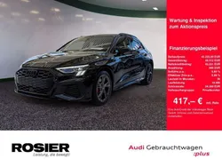 Schwarz / mythosschwarz (metallic) Gebraucht 2024 Audi S3 Ambiente Limousine | 43.220 € (Guter Preis)