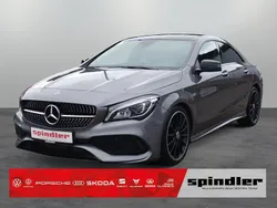Mountaingrau met. Gebraucht 2018 Mercedes CLA200 Night Limousine | 24.380 € (Teuer)