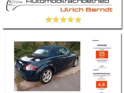 Blau Gebraucht 2002 Audi TT Roadster Sport Cabrio | 7.950 € (Fairer Preis)