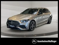 Silber Gebraucht 2024 Mercedes C220 AMG Limousine | 45.869 € (Fairer Preis)