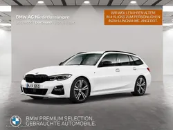 Weiß Gebraucht 2021 BMW 330 Shadowline Kombi | 38.399 € (Fairer Preis)