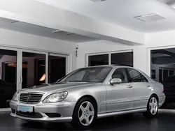 Silber Gebraucht 2002 Mercedes S500 AMG line Limousine | 10.000 € (Fairer Preis)