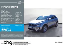 Silber Gebraucht 2022 VW T-Roc Life SUV | 20.730 € (Fairer Preis)