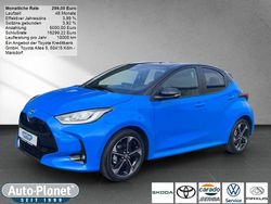 Neptune blue metallic (metallic) Gebraucht 2024 Toyota Yaris Hybrid Edition Kleinwagen | 28.990 € (Fairer Preis)