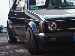 Schwarz Gebraucht 1990 VW Golf Cabriolet Cabrio | 7.999 €