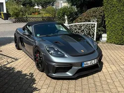Grau Gebraucht 2024 Porsche Boxster Spyder Cabrio | 159.500 €