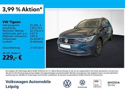 Nightshade blue metallic Gebraucht 2022 VW Tiguan Life SUV | 25.250 € (Guter Preis)