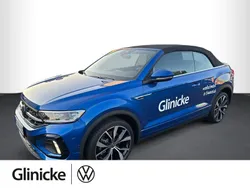 Ravennablau metallic Gebraucht 2024 VW T-Roc Cabriolet R-line Cabrio | 35.670 € (Fairer Preis)
