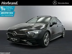 Kosmosschwarz Gebraucht 2024 Mercedes CLA180 AMG Limousine | 36.880 € (Fairer Preis)