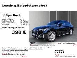 Schwarz Gebraucht 2024 Audi Q5 Sportback S-Line SUV | 49.444 € (Fairer Preis)