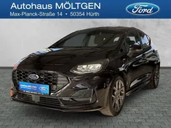 Obsidianschwarz metallic Gebraucht 2023 Ford Fiesta ST-Line Kleinwagen | 18.290 € (Fairer Preis)