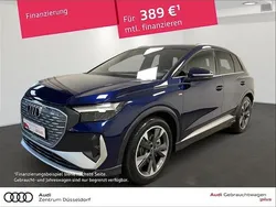 Navarrablau metallic Gebraucht 2022 Audi Q4 e-tron S-Line SUV | 33.890 € (Guter Preis)