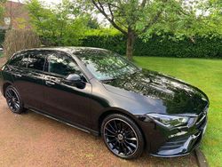 Schwarz Gebraucht 2021 Mercedes CLA250e Shooting Brake AMG line Kombi | 26.500 € (Guter Preis)