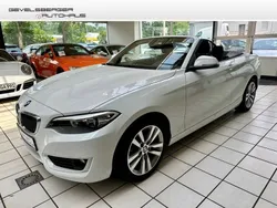 Weiß Gebraucht 2016 BMW 218 Advantage Cabrio | 16.980 € (Fairer Preis)