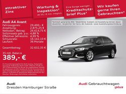 Brillantschwarz Gebraucht 2022 Audi A4 Advanced Kombi | 29.490 € (Etwas zu teuer)
