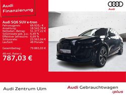 Mythosschwarz metallic Gebraucht 2024 Audi SQ6 e-tron Ambiente SUV | 69.920 € (Superpreis)