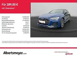Blau Gebraucht 2025 Audi A3 Sportback S-Line Limousine | 45.825 €