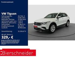 Weiss Gebraucht 2022 VW Tiguan Elegance SUV | 26.750 € (Guter Preis)