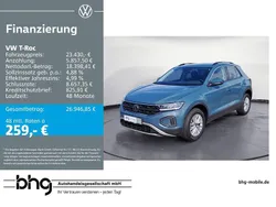 Blau Gebraucht 2022 VW T-Roc Life SUV | 23.430 € (Fairer Preis)