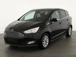 Iridium schwarz metallic Gebraucht 2019 Ford C-MAX Titanium Van / Kleinbus | 16.445 € (Teuer)