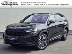 Schwarz Neu 2025 Skoda Kodiaq SportLine SUV | 50.390 € (Fairer Preis)