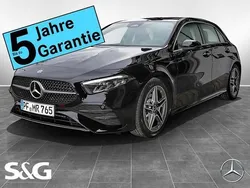 Unilack nachtschwarz Gebraucht 2024 Mercedes A200 AMG Limousine | 36.849 € (Teuer)