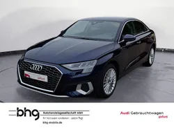 Navarrablau metallic Gebraucht 2024 Audi A3 Advanced Plus Limousine | 29.430 € (Superpreis)