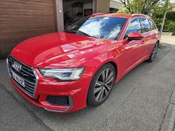 Rot Gebraucht 2022 Audi A6 S-Line Kombi | 39.990 € (Superpreis)