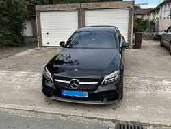Schwarz Gebraucht 2019 Mercedes C220 AMG line Limousine | 22.800 € (Teuer)