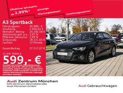 Brillantschwarz Gebraucht 2022 Audi A3 Limousine | 26.889 € (Fairer Preis)