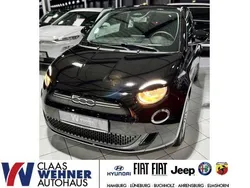 Onyx schwarz) (schwarz Gebraucht 2022 Fiat 500e Action Kleinwagen | 13.900 € (Fairer Preis)