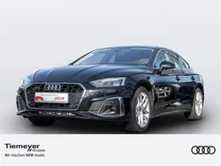 Mythosschwarz metallic Gebraucht 2024 Audi A5 Sportback Business Limousine | 44.320 € (Etwas zu teuer)